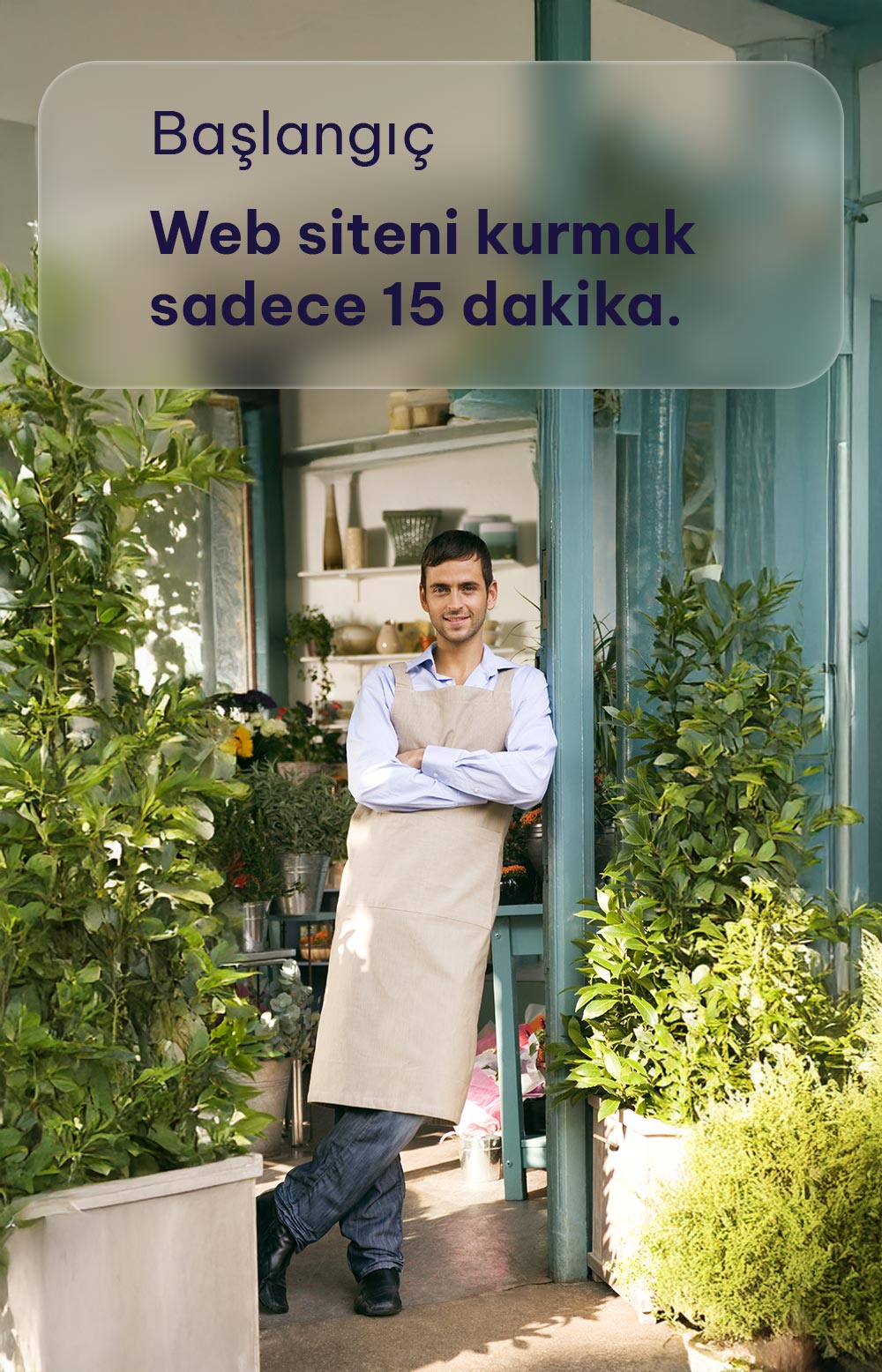 Web Makinası'nda web siteni kurmak 15 dakika